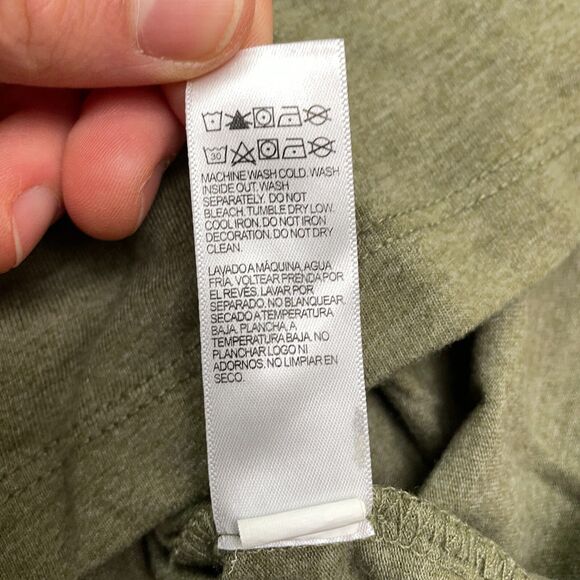 Lucky Brand Graphic T-Shirt Mens Large Green Crew Neck Short Sleeve Casual Tee - Picture 10 of 11